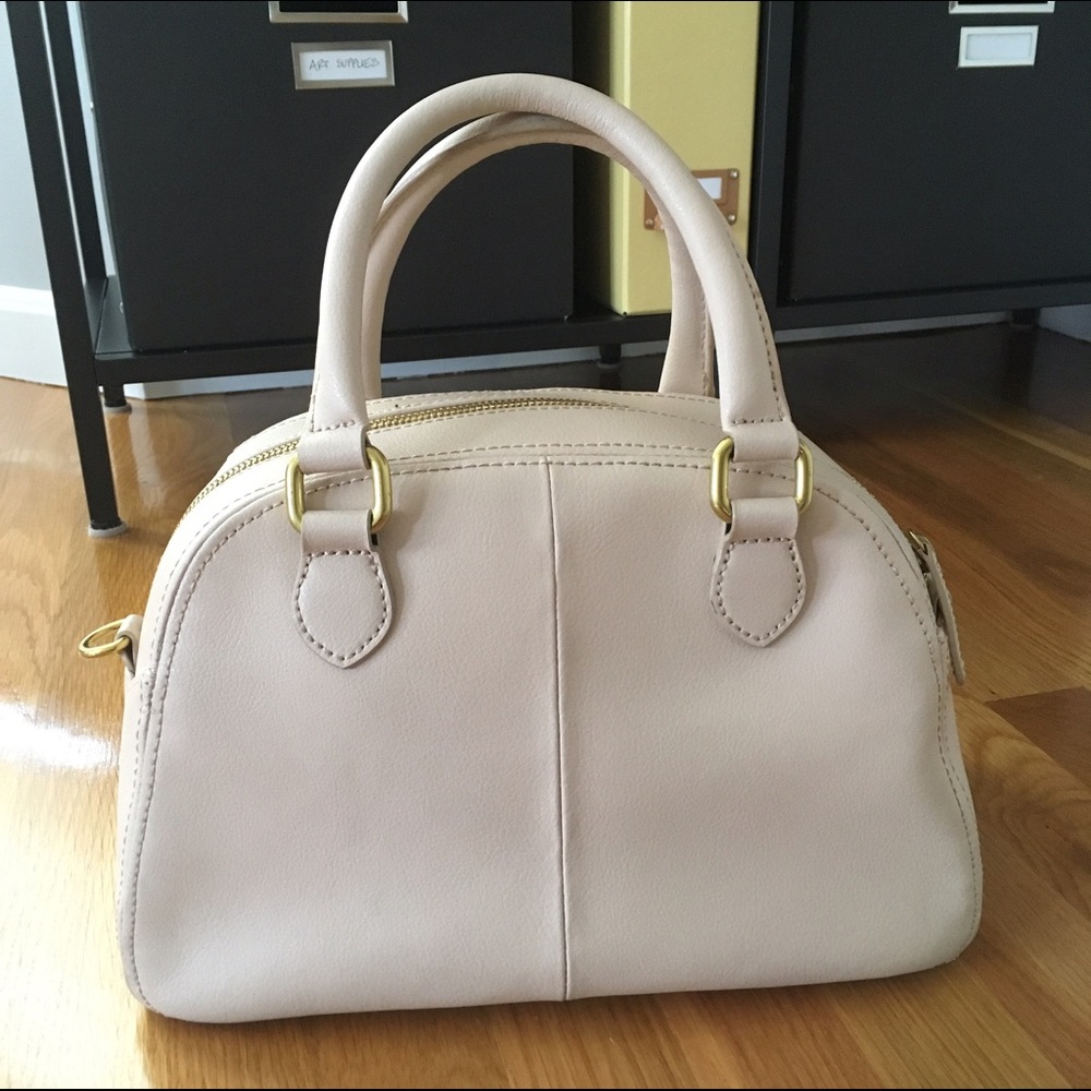 J. Crew Factory Cream Crossbody Bag